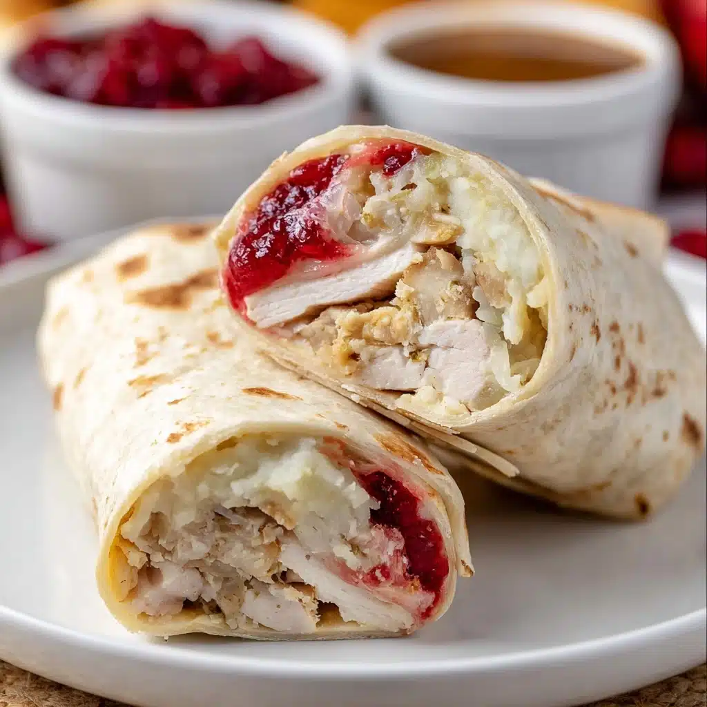 Leftover Turkey Burritos Recipe - Recipe Image