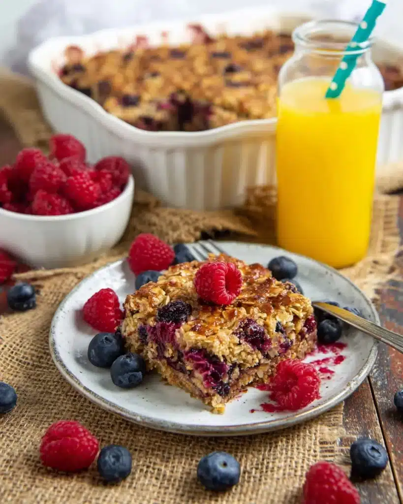 Vegan Baked Oatmeal Recipe