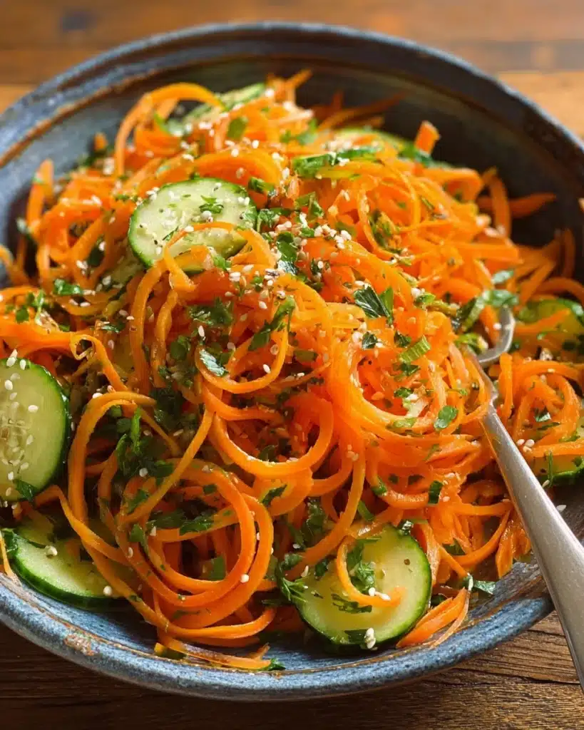 Cucumber Carrot Salad Recipe