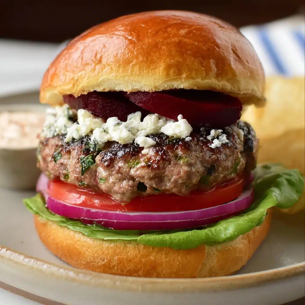 Lamb Burger Recipe - Recipe Image