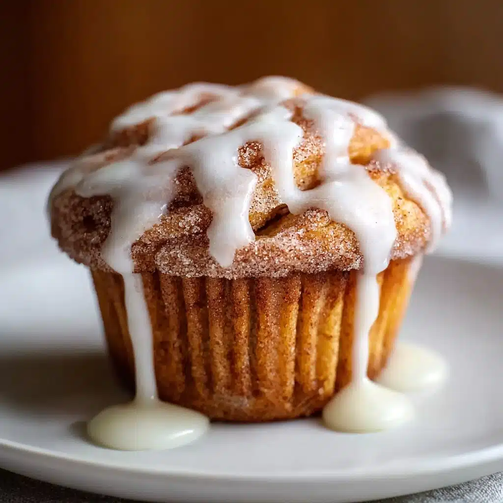 Pumpkin Cinnamon Roll Muffins – A Cozy Fall Treat Recipe - Recipe Image