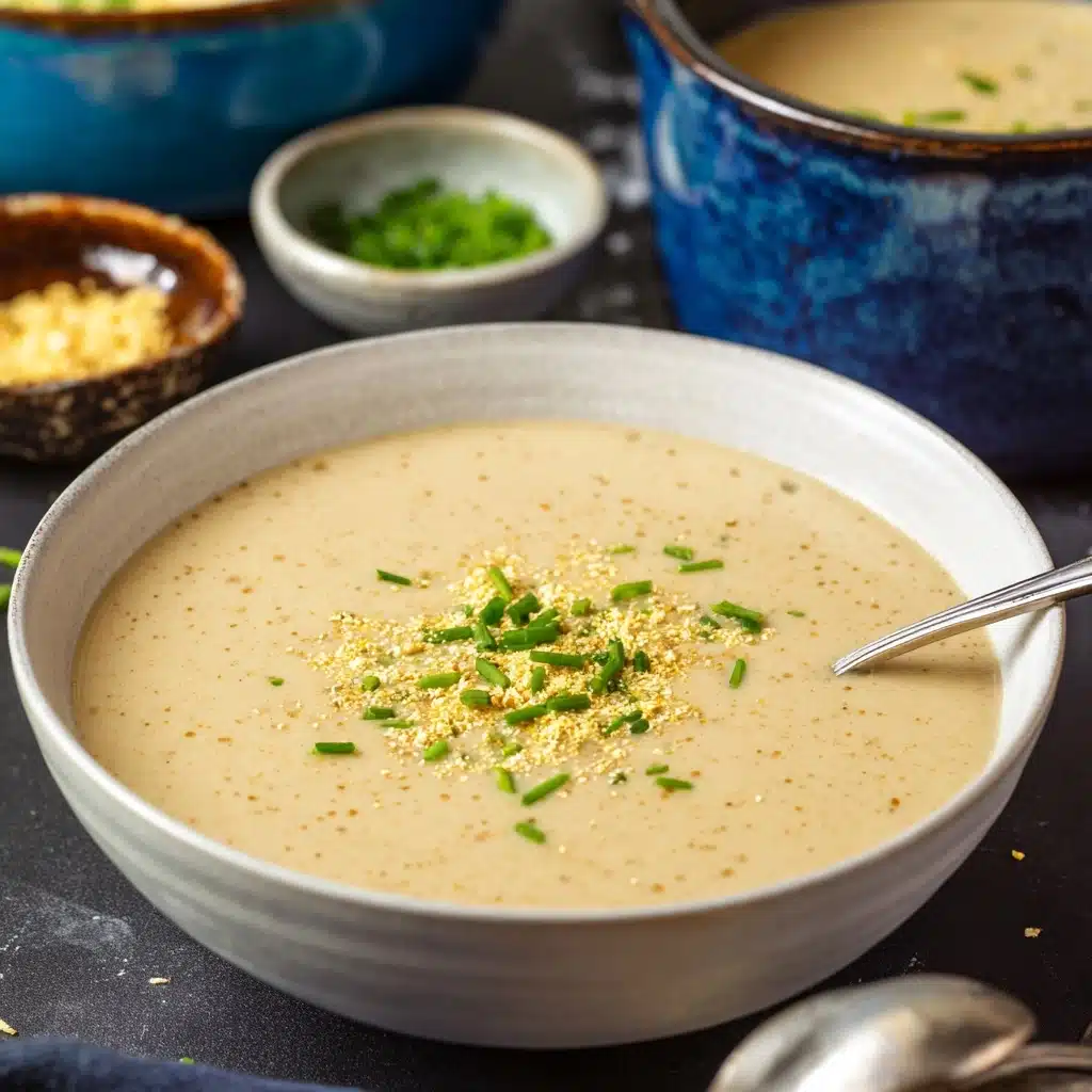 Nutritional Yeast Soup (aka Nooch Lovers Soup!) Recipe - Recipe Image