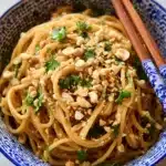 Super Easy Peanut Sesame Noodles Recipe