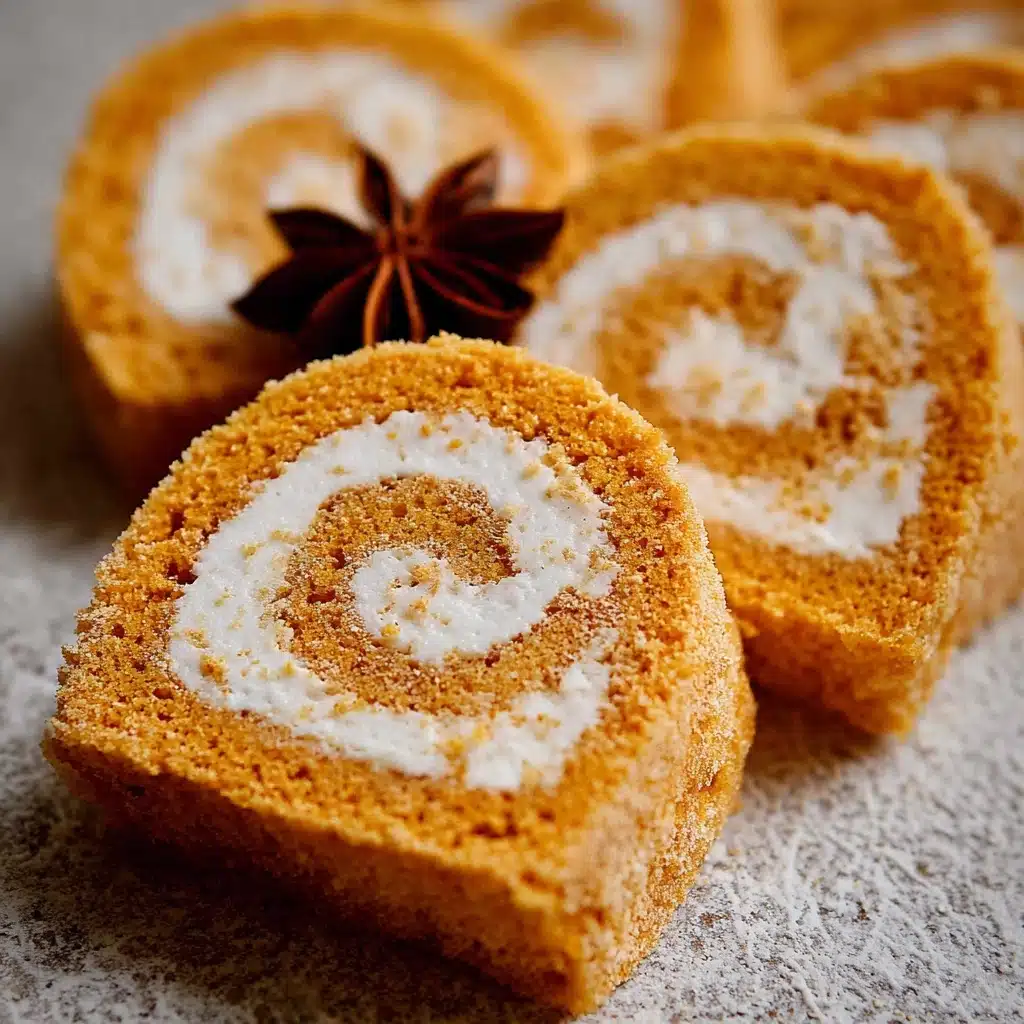 Pumpkin Chai Swiss Roll Recipe - Recipe Image