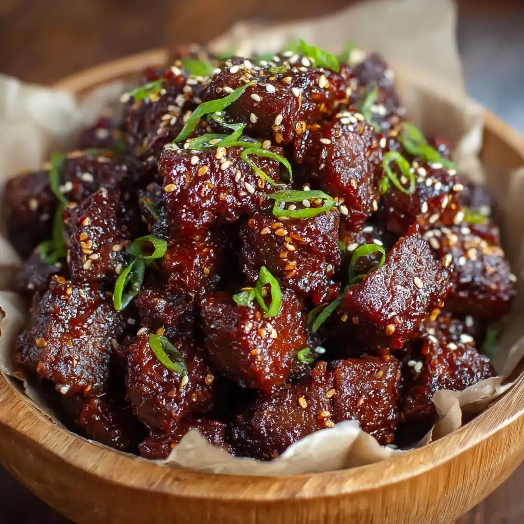 Sweet and Sticky Steak Bites Recipe - Recipe Image