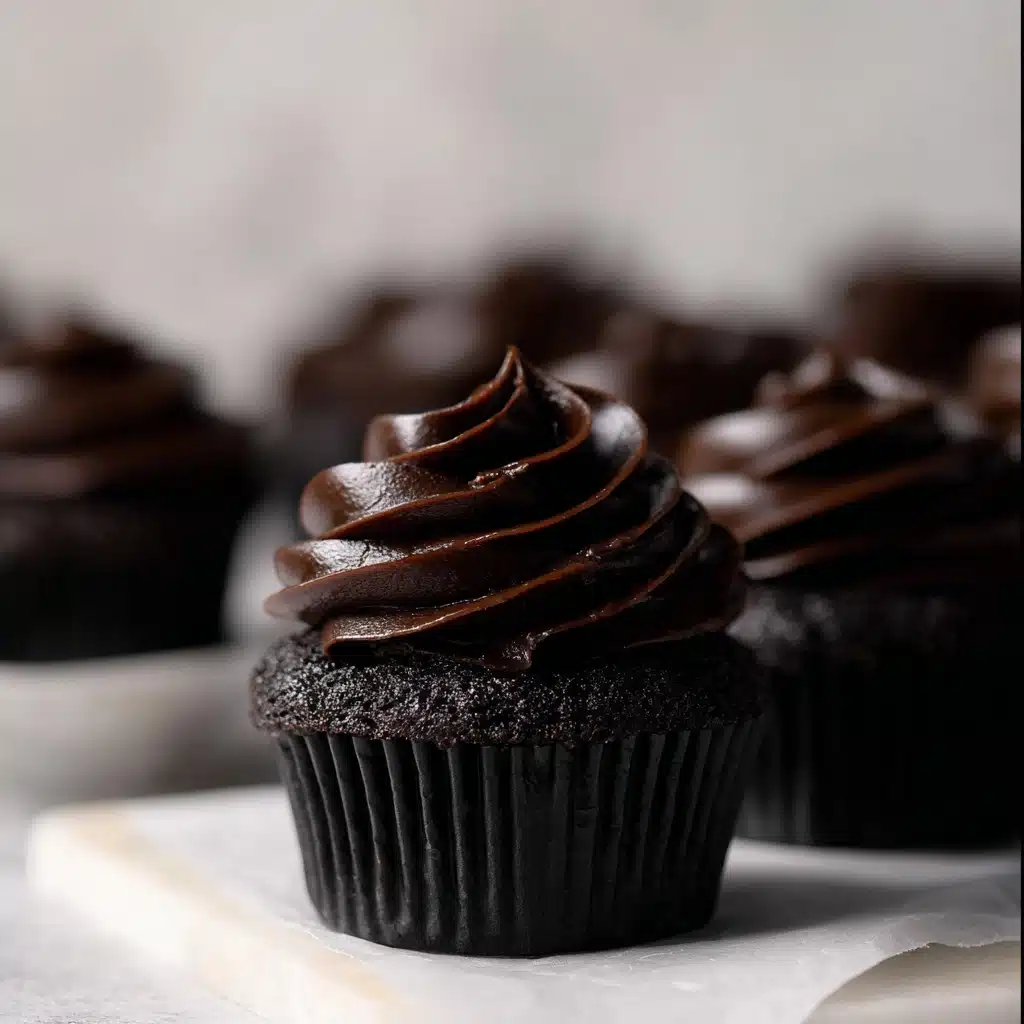 Black Velvet Cupcakes Recipe - Recipe Image