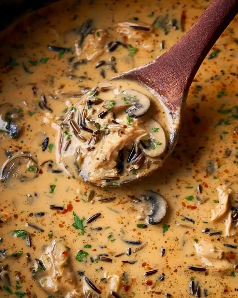 Creamy Chicken and Wild Rice Soup Recipe