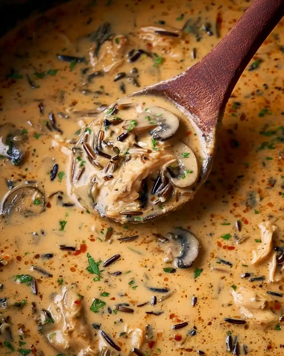 Creamy Chicken and Wild Rice Soup Recipe - Recipe Image