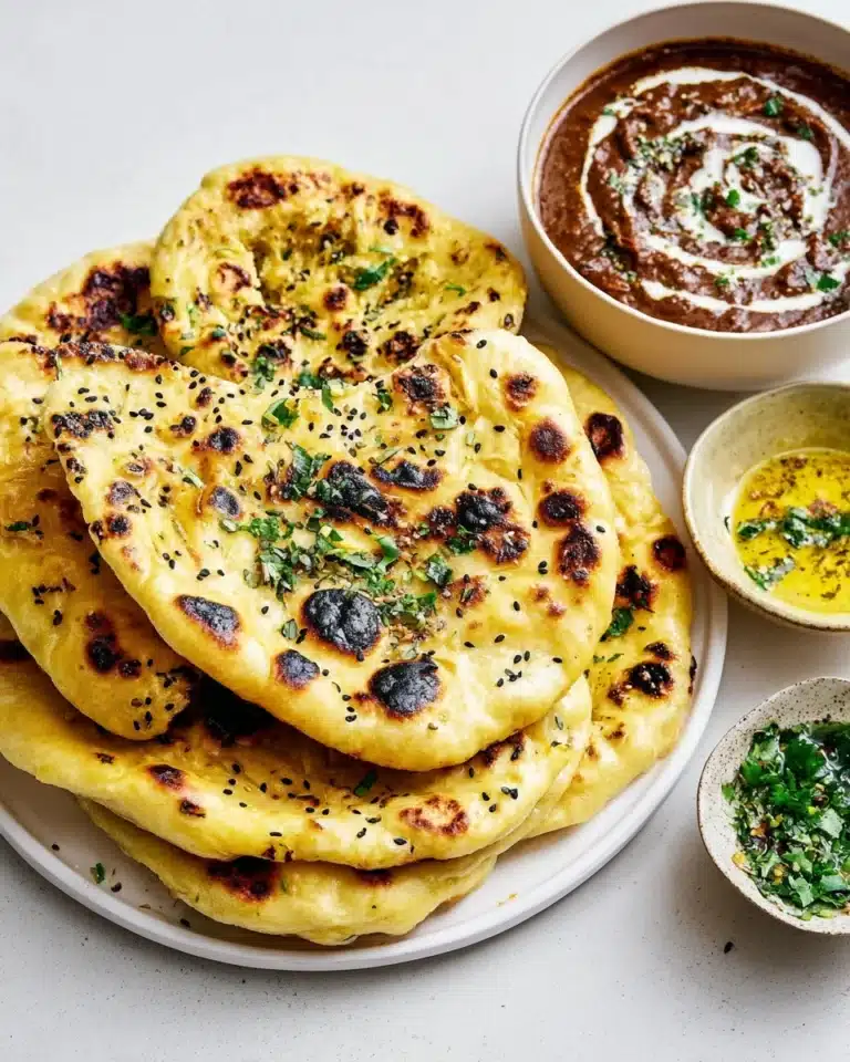 Garlic Naan Bread Recipe