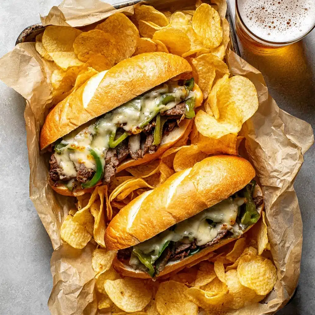 Philly Cheesesteak Sandwiches Recipe - Recipe Image
