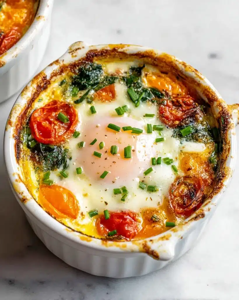 Baked Feta Eggs Recipe