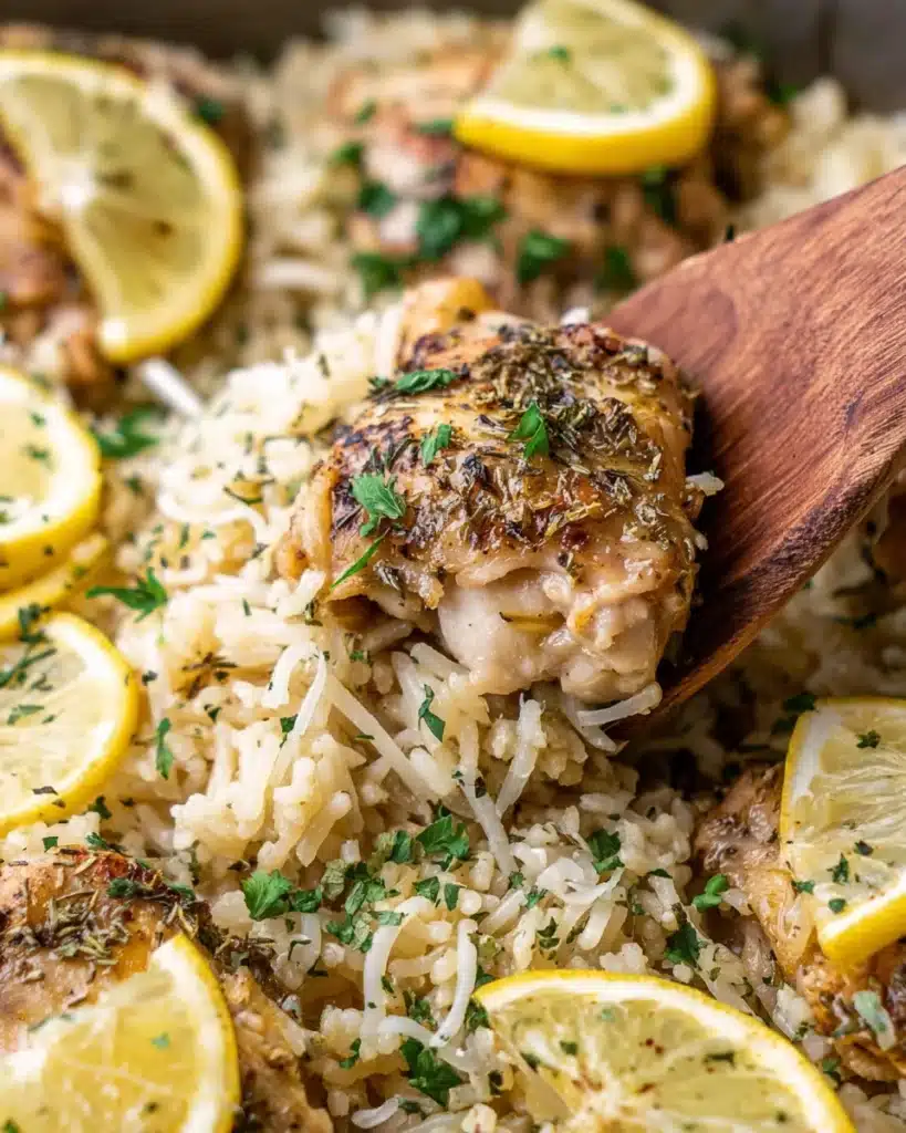 Lemon Chicken and Rice Recipe