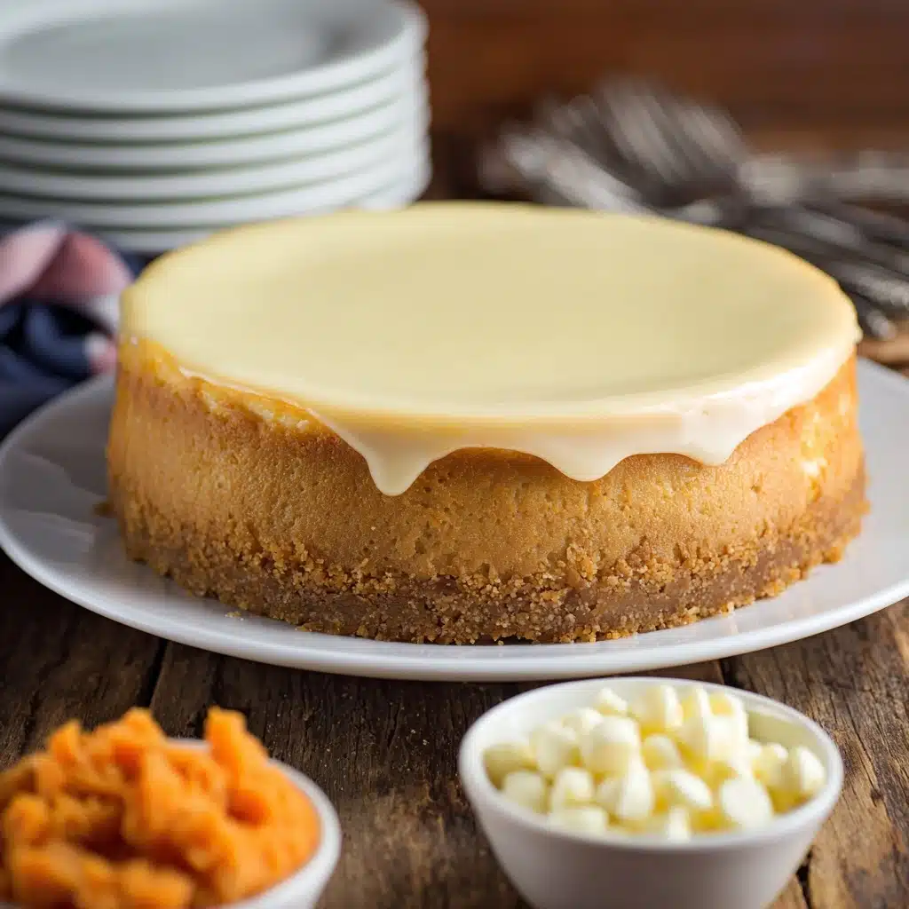 White Chocolate Pumpkin Cheesecake Recipe 5 White Chocolate Pumpkin Cheesecake Recipe - Recipe Image