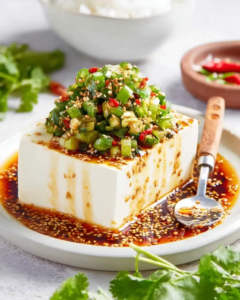 Chilled Silken Tofu Recipe