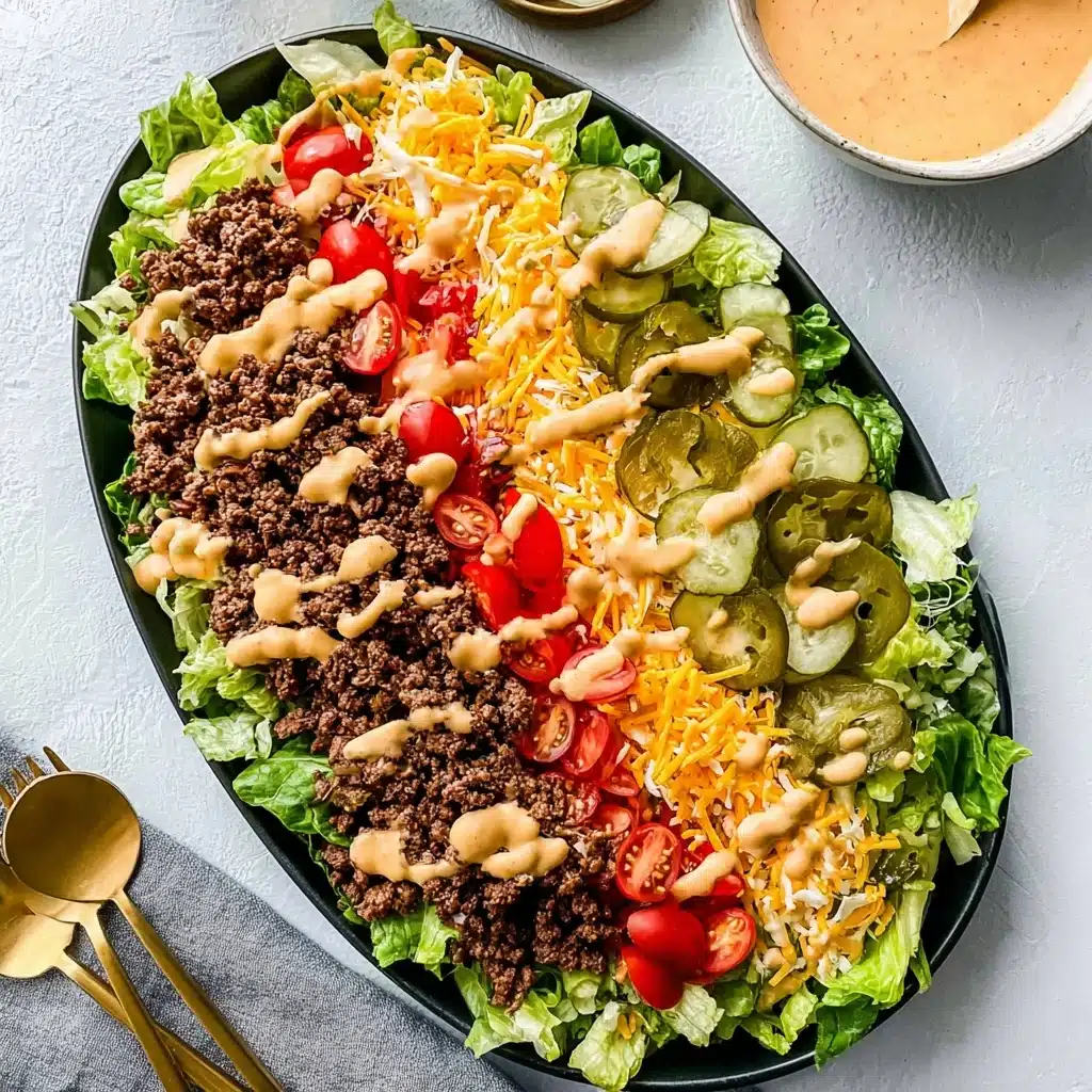 Big Mac Salad Recipe 5 Big Mac Salad Recipe - Recipe Image