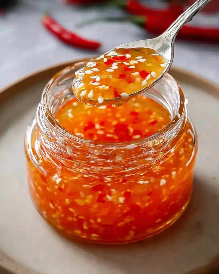 Sweet Chili Sauce Recipe