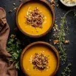Apple Cheddar Sweet Potato Soup Recipe