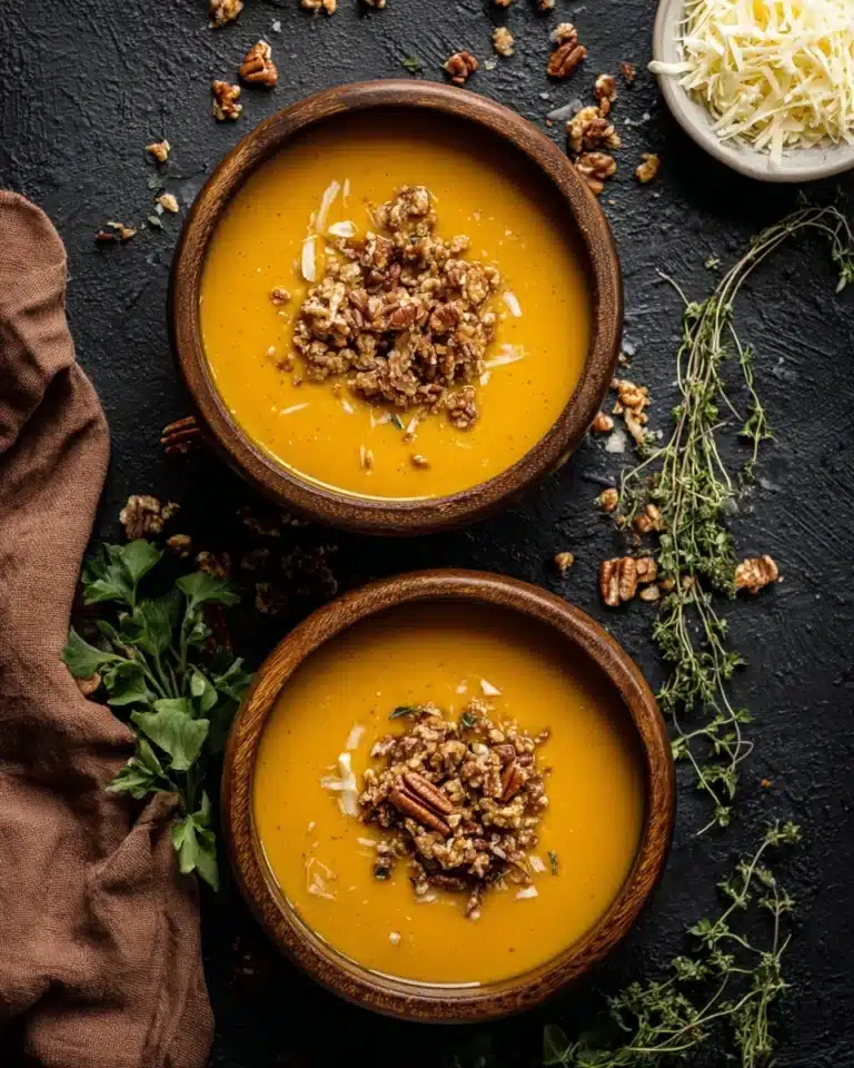 Apple Cheddar Sweet Potato Soup Recipe