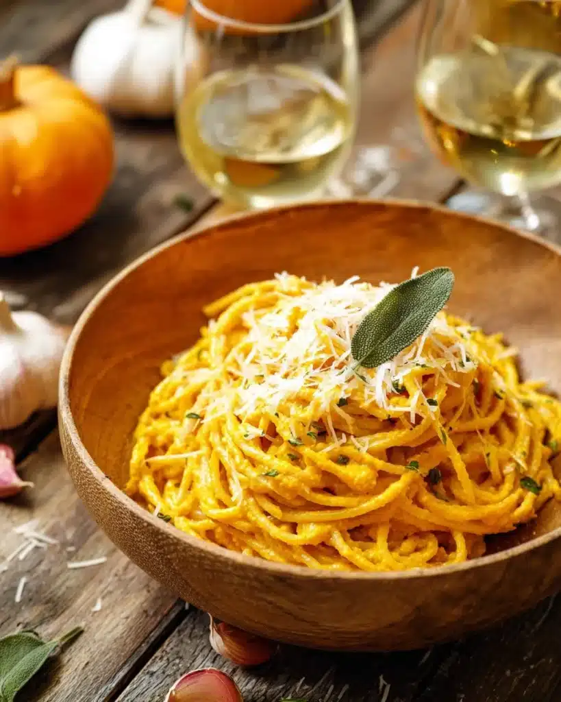 10-Minute Vegan Pumpkin Pasta Recipe