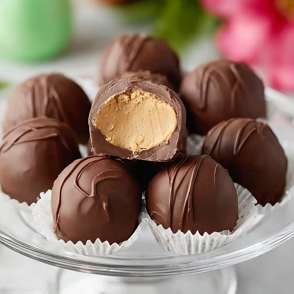 4 Ingredient Peanut Butter Balls Recipe - Recipe Image