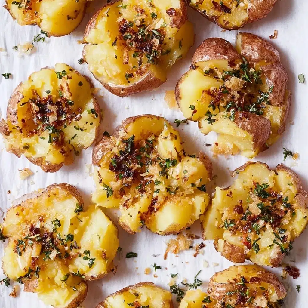 Smashed Red Potatoes Recipe - Recipe Image