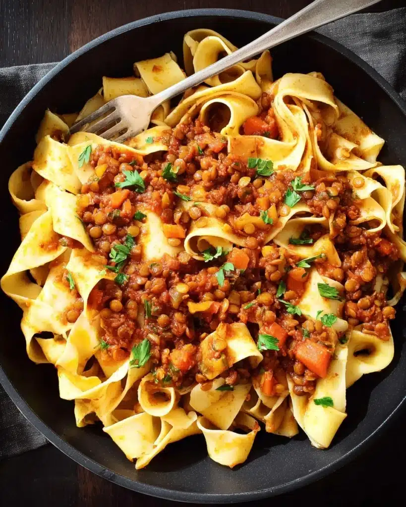 Rich Lentil Ragu (Vegan) Recipe