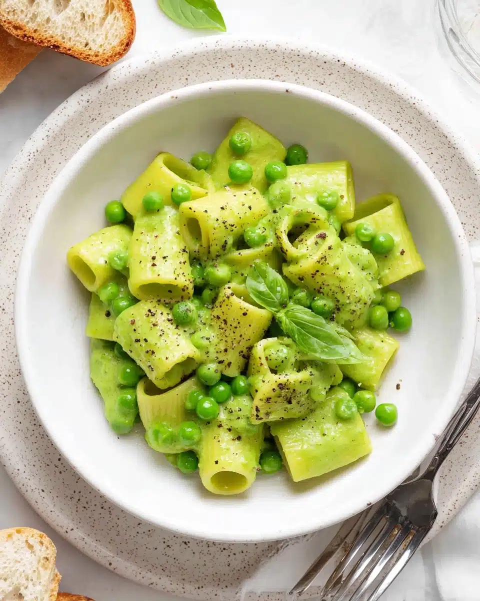 Creamy Pea Pasta Recipe