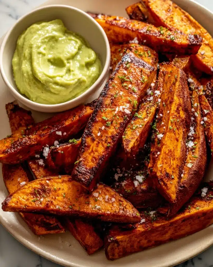 Roasted Sweet Potato Wedges Recipe
