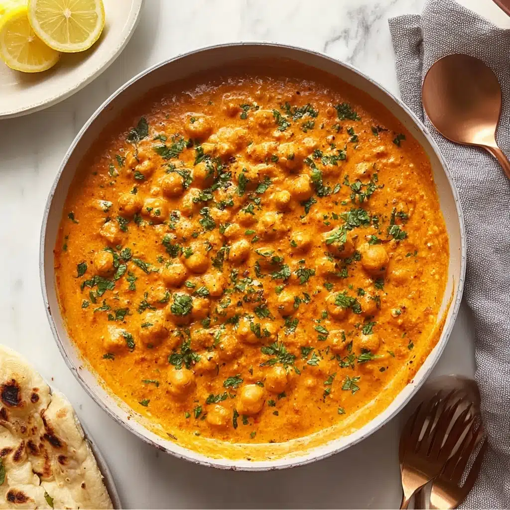 Indian Butter Chickpeas Recipe - Recipe Image