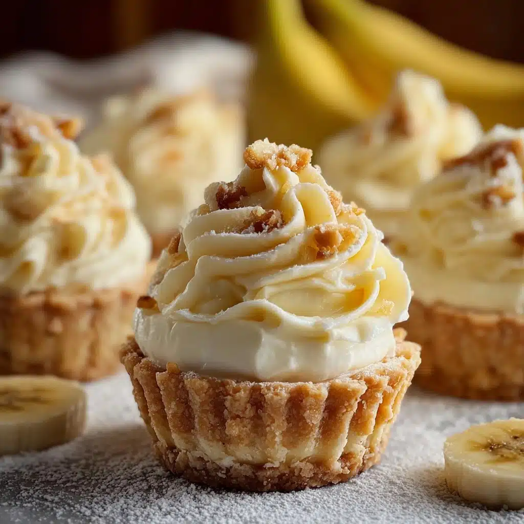 No Bake Mini Banana Cream Pies Recipe - Recipe Image