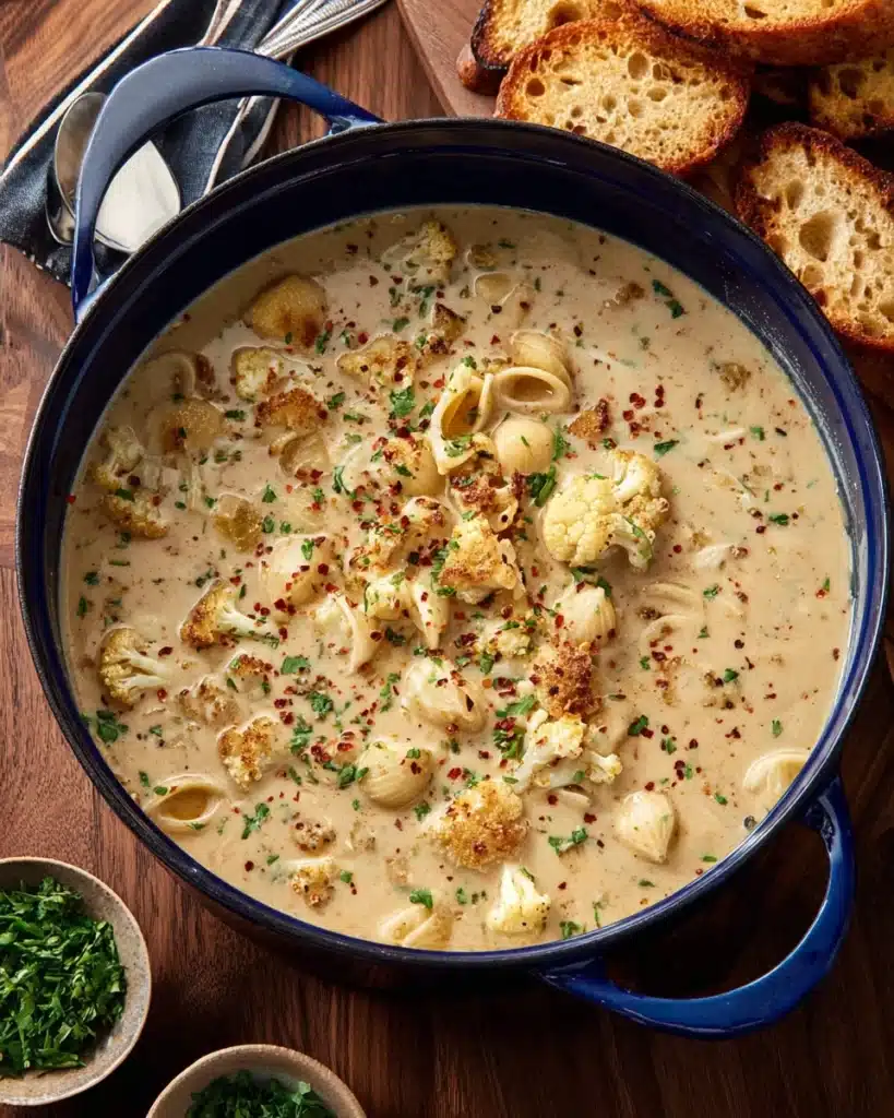 Garlic Parmesan Chicken Chowder Recipe