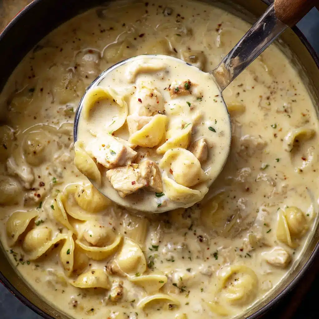 Garlic Parmesan Chicken Chowder Recipe - Recipe Image