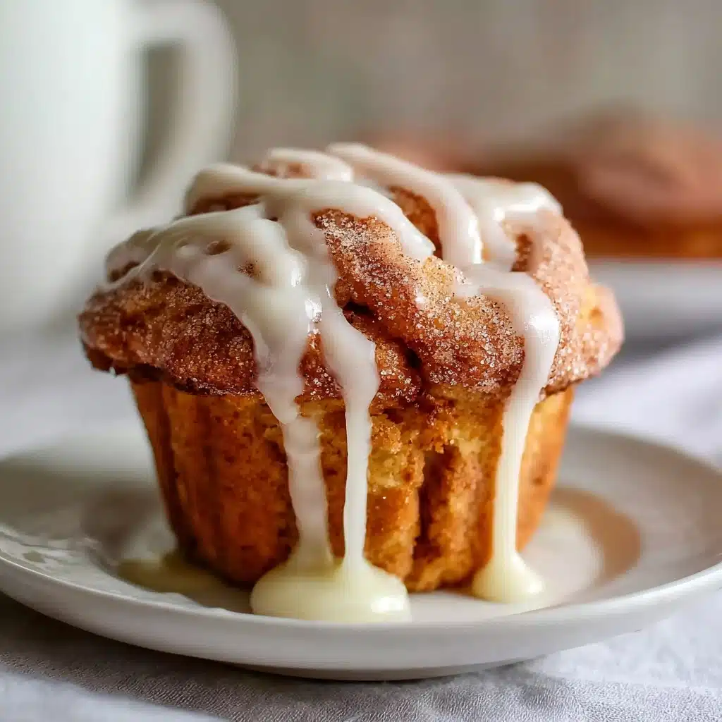 Pumpkin Cinnamon Roll Muffins – A Cozy Fall Treat Recipe - Recipe Image