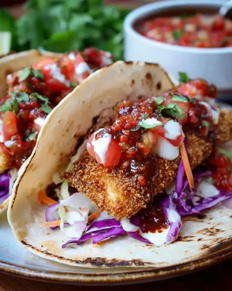 Air Fryer Fish Tacos Recipe