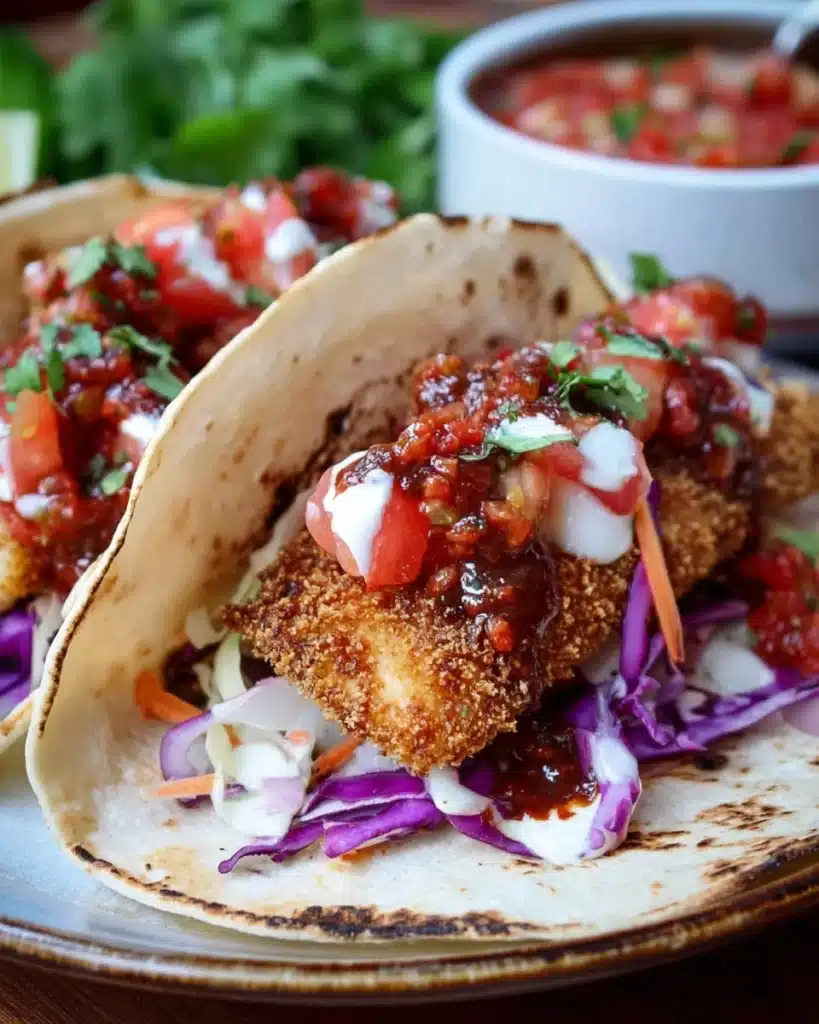 Air Fryer Fish Tacos Recipe