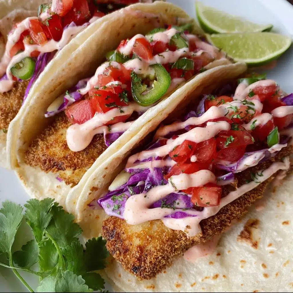 Air Fryer Fish Tacos Recipe - Recipe Image