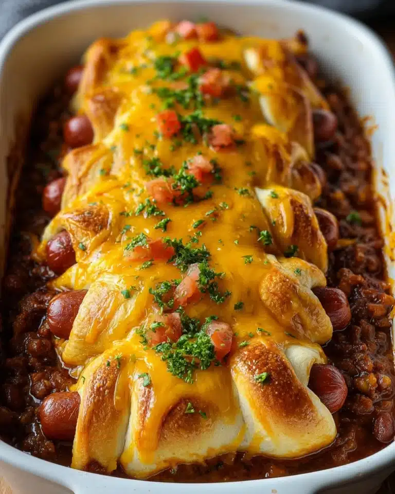 Chili Cheese Dog Bake Recipe