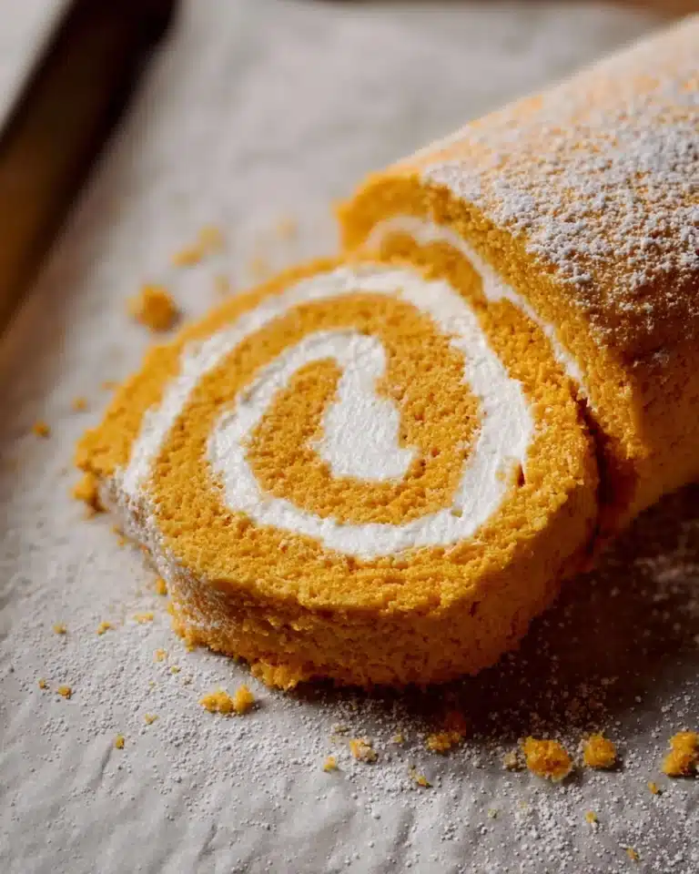 Pumpkin Chai Swiss Roll Recipe