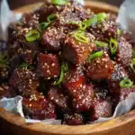 Sweet and Sticky Steak Bites Recipe