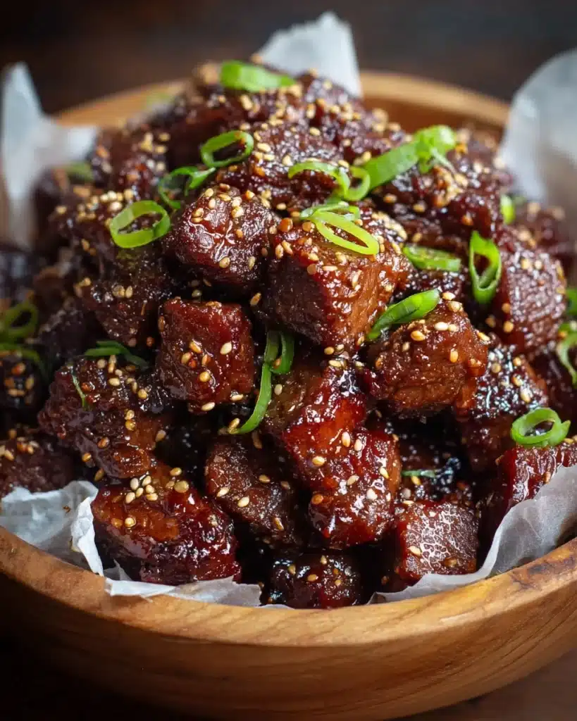 Sweet and Sticky Steak Bites Recipe
