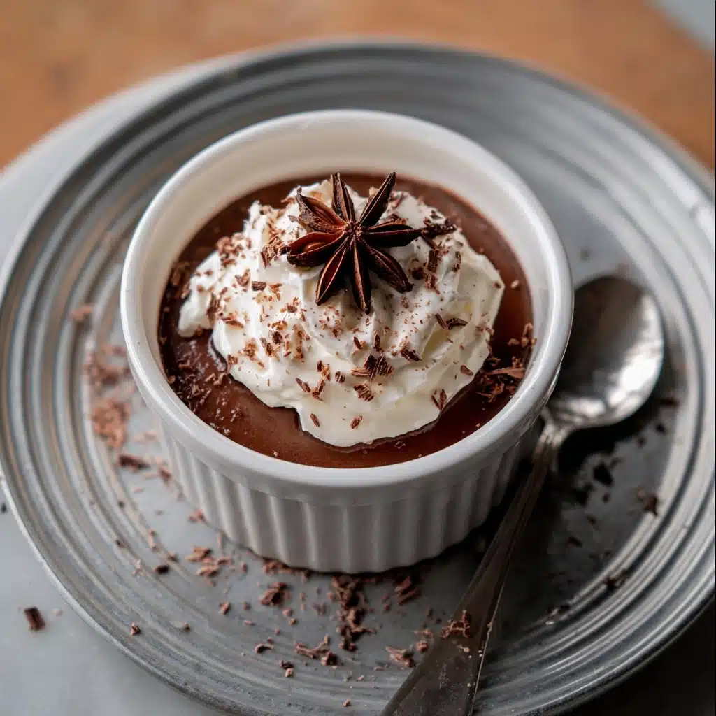 Five Spice Dark Chocolate Budino Recipe - Recipe Image