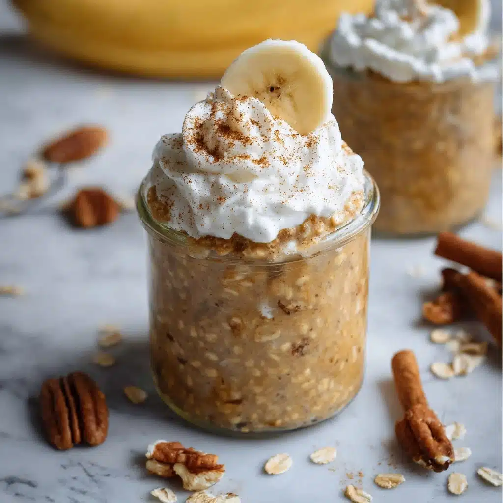 Pumpkin Banana Overnight Oats Recipe - Recipe Image