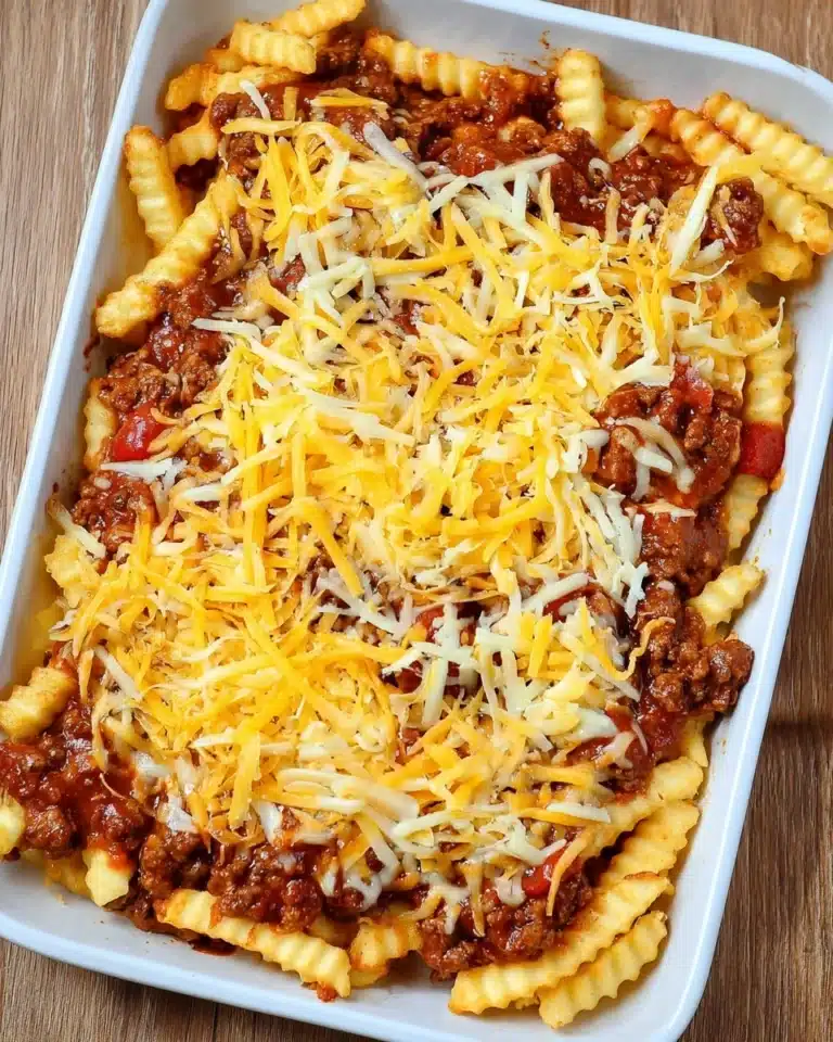 Cajun Chili Cheese Fries Recipe