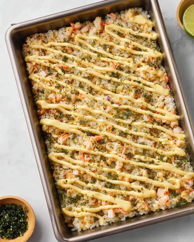 Sushi Bake Recipe