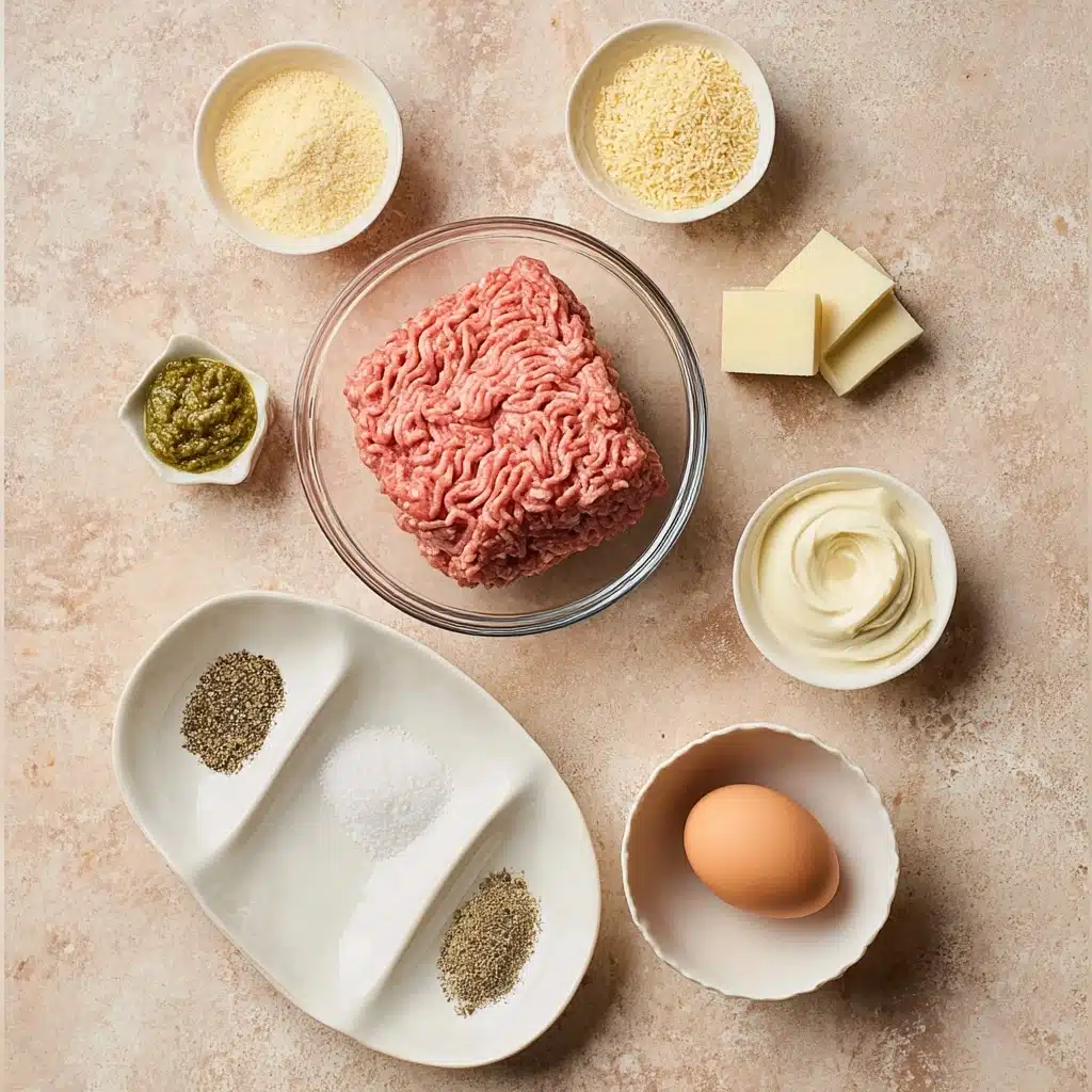 Mozzarella Stuffed Burgers with Pesto Mayo Recipe 5 Mozzarella Stuffed Burgers with Pesto Mayo Recipe - Recipe Image