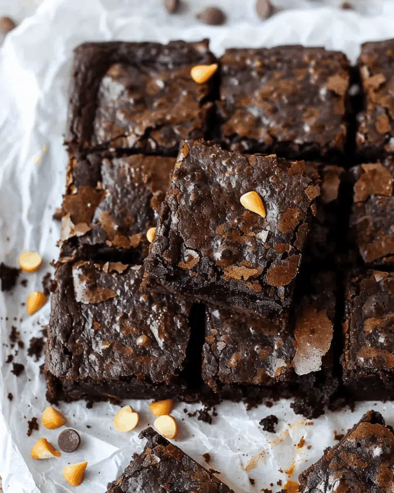 Homemade Eggless Chocolate Brownies