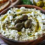 Green Olive and Feta Cheese Dip
