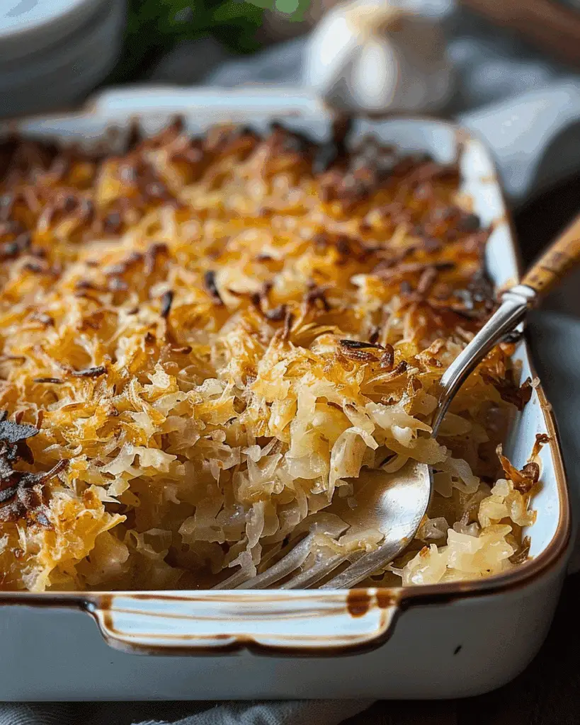 Sauerkraut Casserole