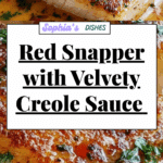 Red Snapper with Creamy Creole Sauce Recipe