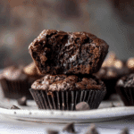 Double Chocolate Zucchini Muffins